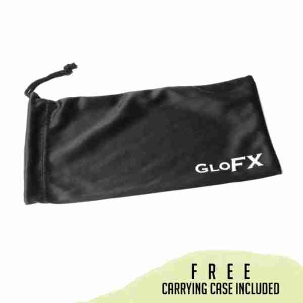 GloFX Clear Kaleidoscope Glasses- Rainbow