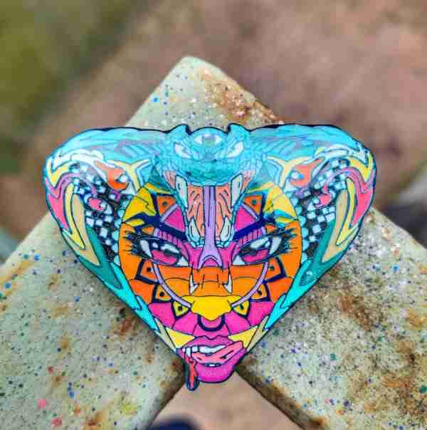Snake Charmer Pin