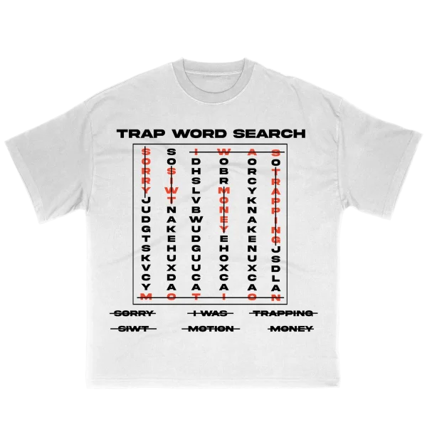 Trap Word Search Tee