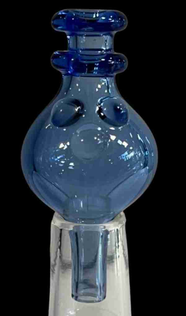 Kyle White Glass Carb Cap