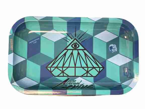 Official Genius Diamond Rolling Tray
