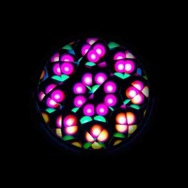 GloFX Imagine Kaleidoscope Glasses – Silver