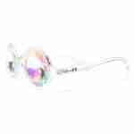 GloFX Clear Kaleidoscope Glasses- Rainbow
