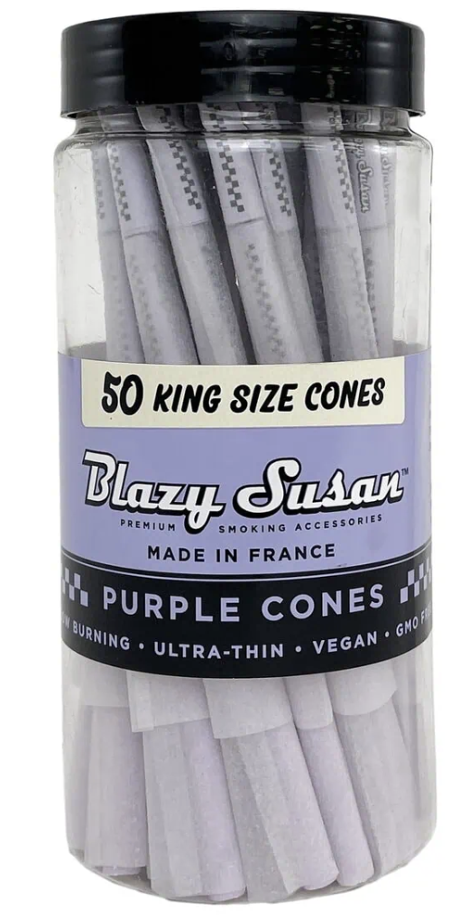 Blazy Susan Purple Pre Rolled Cone