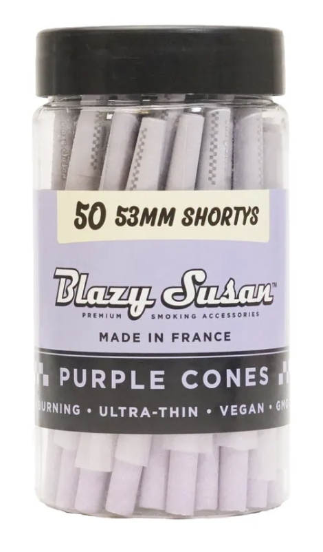 Blazy Susan Purple Pre Rolled Cone