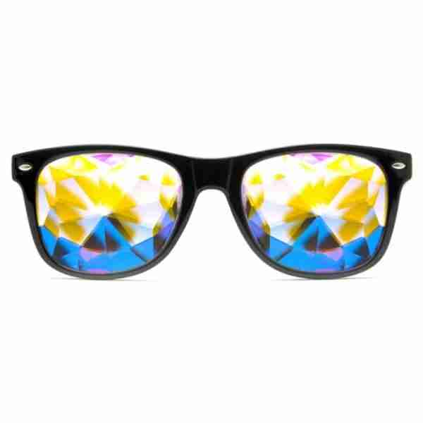 GloFX Ultimate Kaleidoscope Glasses – Black