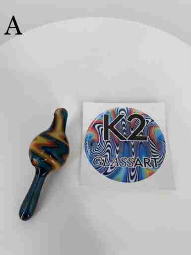 K2 Glass Bubble Cap - Wigwag