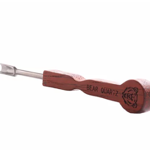 Bear Quartz Scoop Dab Tool