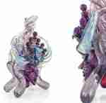 LaceFace Glass Indigo Eyes Glass Rig