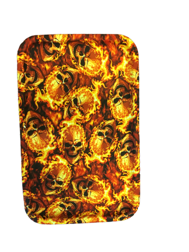 Fire Skull Silicone Rolling Tray