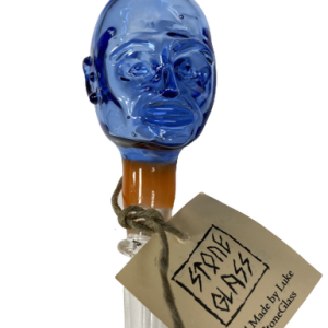 Stone Glass Cobalt Lite/OJ Heady Bowl