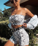 Snake Skin Two Piece Set
