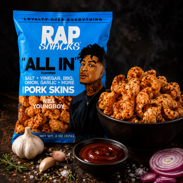 Rap Snacks NBA Youngboy All In Pork Skins