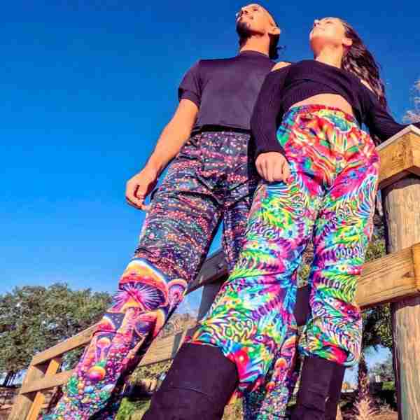 Mougee Unisex Festival Pants – Wide Leg
