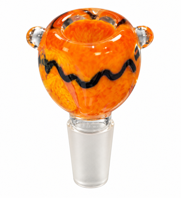 Standard Color Swirl Glass Flower Bowl