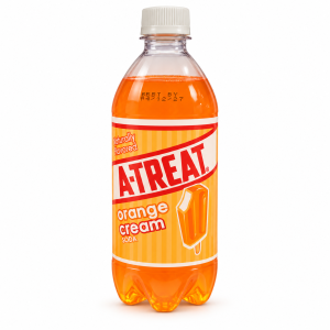 A-Treat Orange Cream Soda - 20 Oz