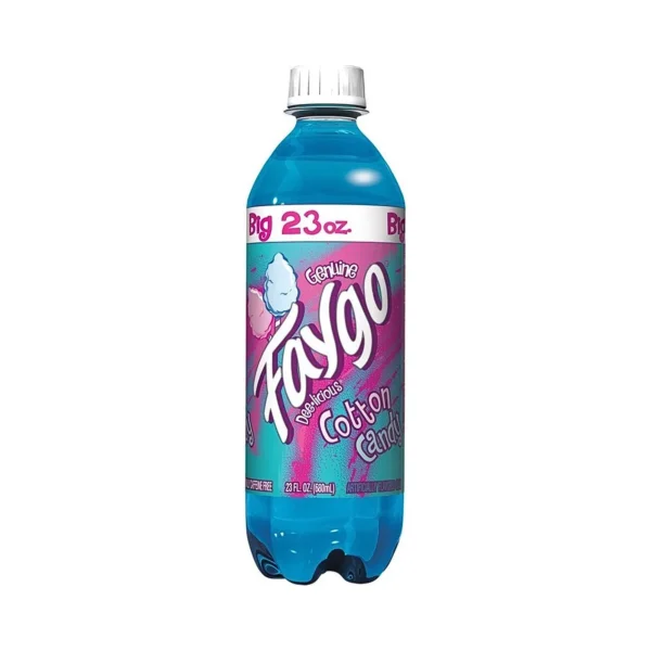 Faygo Cotton Candy Soda - 23 oz