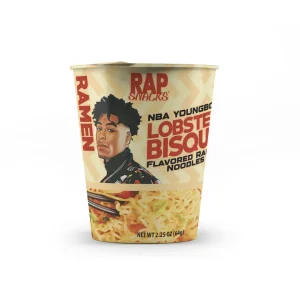 Rap Snacks NBA Youngboy Lobster Bisque Flavored Ramen Noodles (2.25 oz) Cup