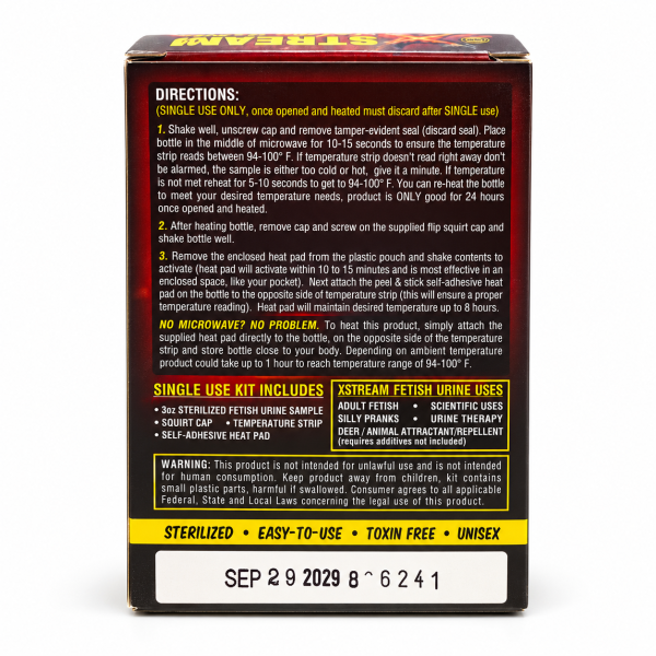 X-Stream Synthetic Urine Novelty Kit