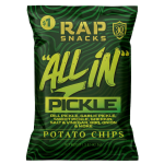 Rap Snacks All In Pickle Potato Chips 1.5oz