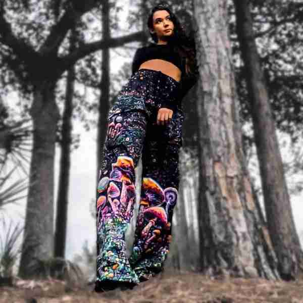 Mougee Unisex Festival Pants – Wide Leg