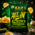 Rap Snacks All In Pickle Potato Chips 1.5oz