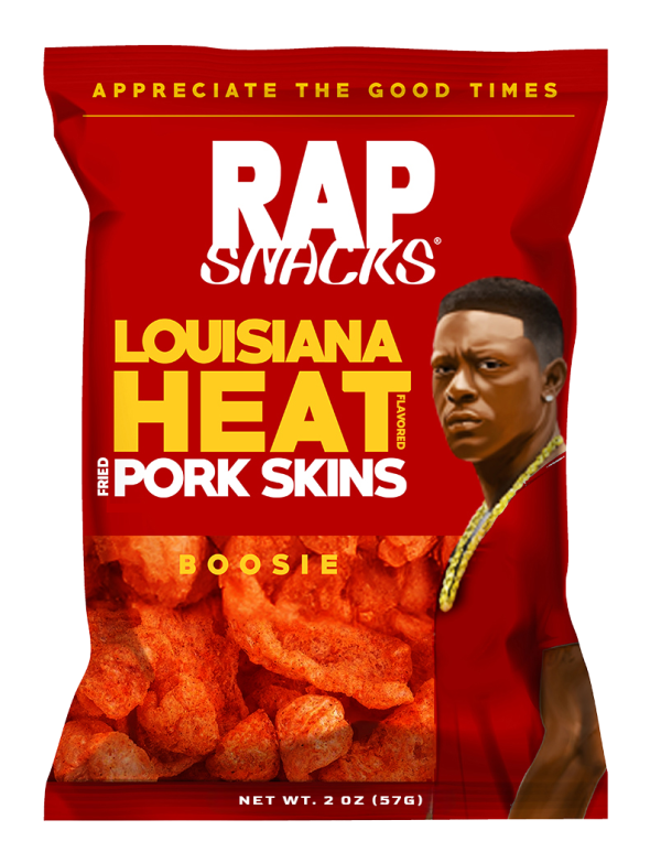 Rap Snacks Boosie Louisiana Pork Skins