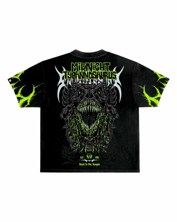 Midnight T Extinction Protocol Boxy T-Shirt - Black