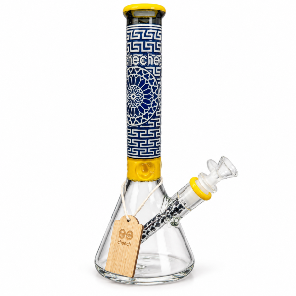 Cheech Glass 12-Inch Sketched Beaker Bong
