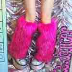 Liya Kitten Unique Fluffy Leg Warmers