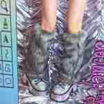 Liya Kitten Unique Fluffy Leg Warmers