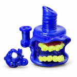Frostys Fresh Mini Glass Rig – Grateful Blue