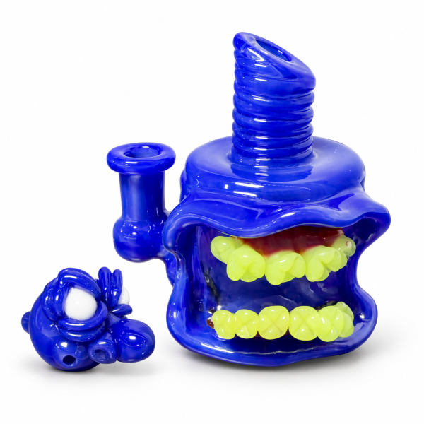 Frostys Fresh Mini Glass Rig – Grateful Blue