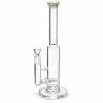 IV Glass Sassy Pink 15-Inch Straight Shooter Bong