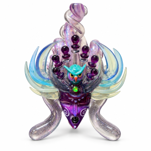 LaceFace Glass Indigo Eyes Glass Rig