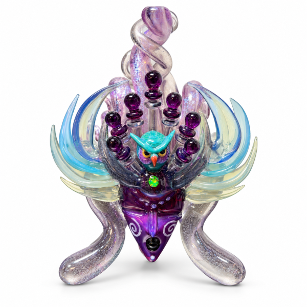 LaceFace Glass Indigo Eyes Glass Rig