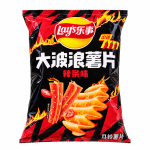 Lay's Spicy Gluten Strips Potato Chips - 70g
