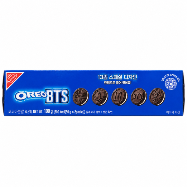 Oreo Korean Crackers BTS Edition Vanilla Edition - 100g