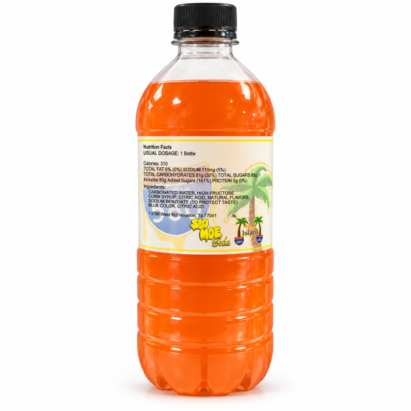 Tropical Pineapple Act Flavor Soda - 20 oz