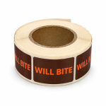 Will Bite Stickers