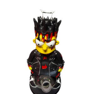 Dark Bart Silicone Bong